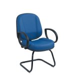 Cadeira Veneza Diretor Fixa com pés continuos